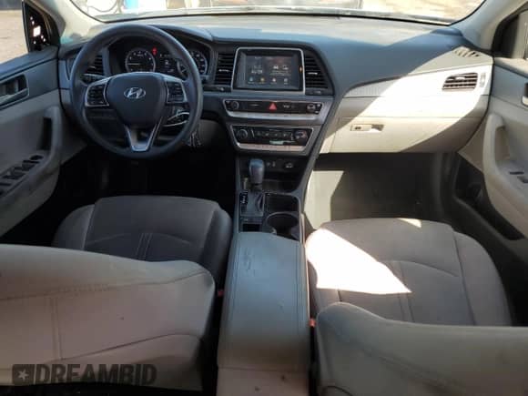 2018 Hyundai Sonata SE with VIN 5NPE24AF3JH640587, listed as a Copart auction lot 89699275 with 105,996 mi miles and Salvage title. Bid and sale history available at DreamBid. Image 8.