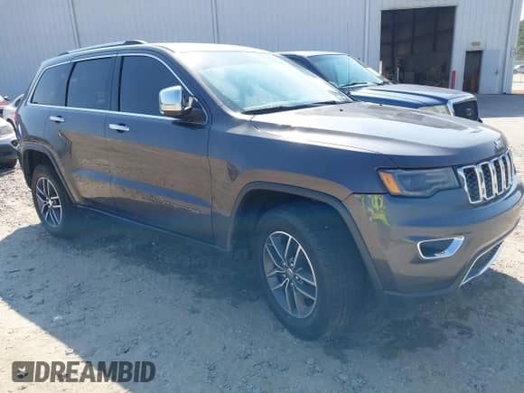 2018 Jeep Grand Cherokee Limited z VIN 1C4RJEBGXJC131268, wystawiony jako IAAI lot #43145810 z przebiegiem 163 332 mil mil oraz . Historia ofert i sprzedaży dostępna na DreamBid. Obrazek 1.