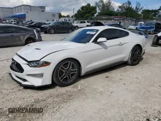 2022 Ford Mustang EcoBoost z VIN 1FA6P8TH9N5101978, wystawiony jako Copart lot #80053555 z przebiegiem 58 369 mil mil oraz Nie do naprawy • Non repairable. Historia ofert i sprzedaży dostępna na DreamBid. Obrazek 1.