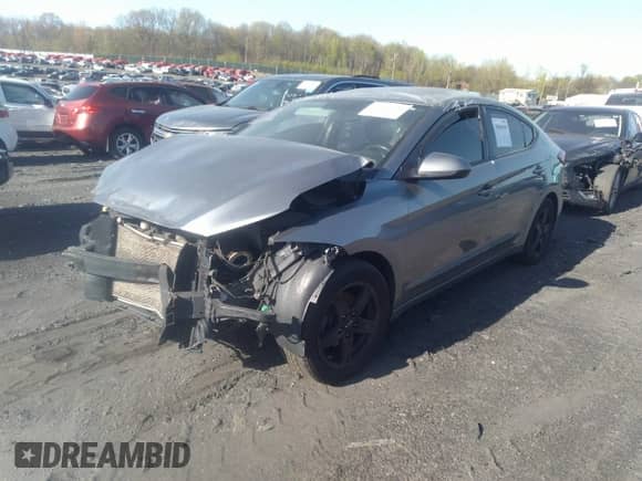 2018 Hyundai Elantra Value Edition with VIN KMHD84LFXJU595284, listed as a IAAI auction lot 39064105 with 117,053 mi miles and . Bid and sale history available at DreamBid. Image 2.