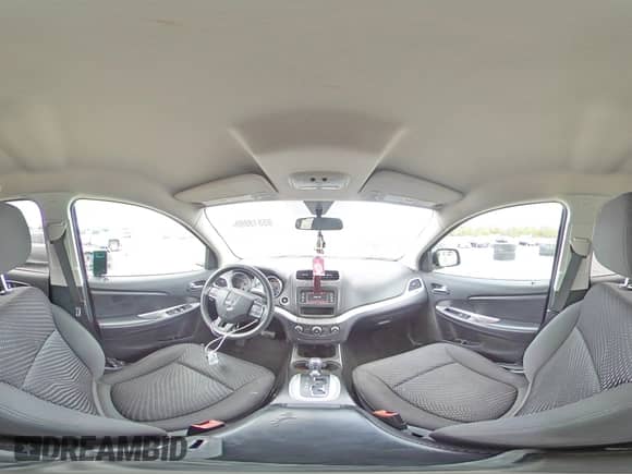 2017 Dodge Journey SE with VIN 3C4PDCAB8HT622011, listed as a Copart auction lot 85518895 with 121,368 mi miles and Salvage title. Bid and sale history available at DreamBid. Image 16.