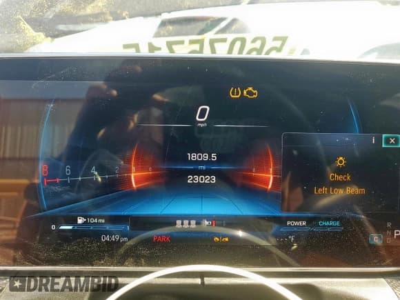 ✅ 2023 Mercedes-Benz C 43 AMG • VIN: W1KAF8HB3PR108549 • Lot: 56075715. Wystawiony na Copart z przebiegiem 23 023 mil. Bezpłatny archiwum sprzedaży aukcyjnych z USA i szczegółowy raport historii pojazdu na DreamBid. Zdjęcie 9.