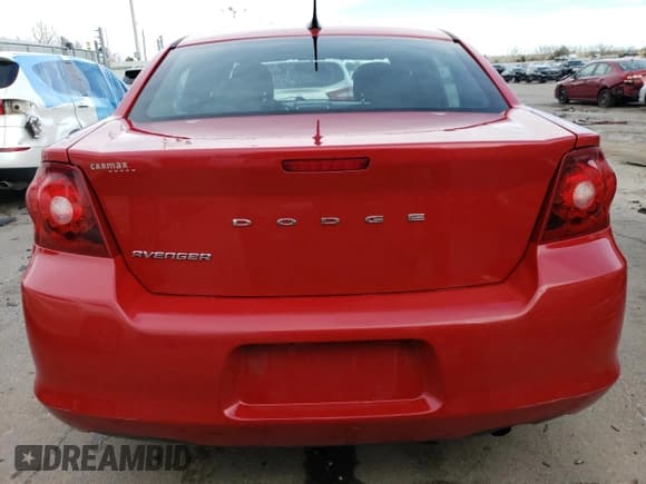 ✅ 2013 Dodge Avenger SE • VIN: 1C3CDZAB5DN722504 • Лот: 86601904. Опубликован ранее на Copart с пробегом 106 309 миль. Бесплатный доступ к архиву аукционных продаж из США и подробный отчёт об истории автомобиля на DreamBid. Изображение 6.