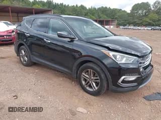 ✅ 2018 Hyundai Santa Fe 2.4L • VIN: 5XYZUDLB1JG536385 • Lot: 42953992. Listed on IAAI with 156,221 mi. Free auction sales archive from the USA and detailed vehicle history report at DreamBid. Image 1.