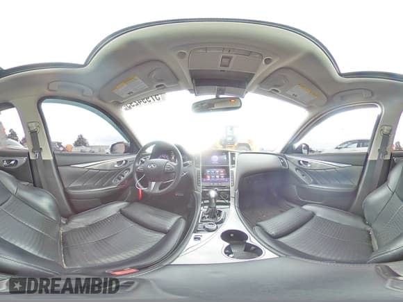 ✅ 2016 Infiniti Q50 Red Sport 400 • VIN: JN1FV7AP1GM421036 • Лот: 57994295. Опубликован ранее на Copart с пробегом 106 500 миль. Бесплатный доступ к архиву аукционных продаж из США и подробный отчёт об истории автомобиля на DreamBid. Изображение 14.