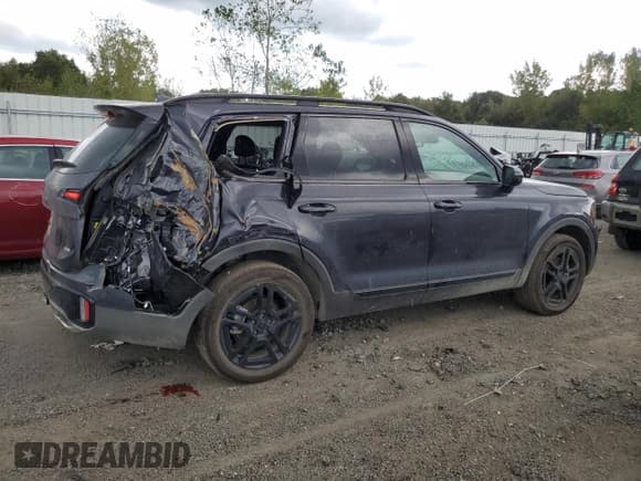 ✅ 2025 Kia Telluride EX X-Line • VIN: 5XYP3DGC6SG634634 • Lot: 70628225. Listed on Copart with 3,519 mi. Free auction sales archive from the USA and detailed vehicle history report at DreamBid. Image 3.