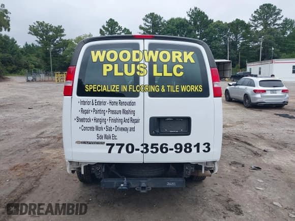 ✅ 2020 Chevrolet Express Cargo • VIN: 1GCWGAFG3L1199561 • Lot: 42936494. Listed on IAAI with 100,951 mi. Free auction sales archive from the USA and detailed vehicle history report at DreamBid. Image 17.