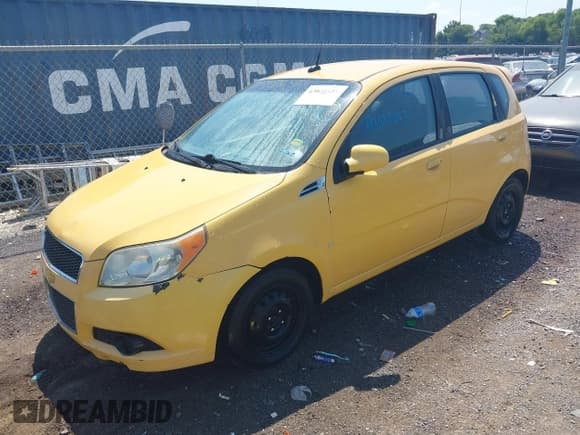✅ 2009 Chevrolet Aveo 1LT • VIN: KL1TD66E69B646627 • Lot: 43032353. Listed on IAAI with 149,414 mi. Free auction sales archive from the USA and detailed vehicle history report at DreamBid. Image 2.