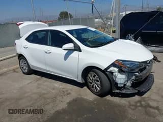 ✅ 2019 Toyota Corolla L • VIN: 5YFBURHE9KP898222 • Lot: 43021912. Listed on IAAI with 86,646 mi. Free auction sales archive from the USA and detailed vehicle history report at DreamBid. Image 1.