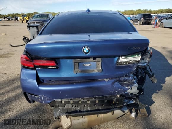 ✅ 2021 BMW 5 Series 540i • VIN: WBA53BJ09MWW89284 • Lot: 86669845. Listed on Copart with 55,089 mi. Free auction sales archive from the USA and detailed vehicle history report at DreamBid. Image 6.