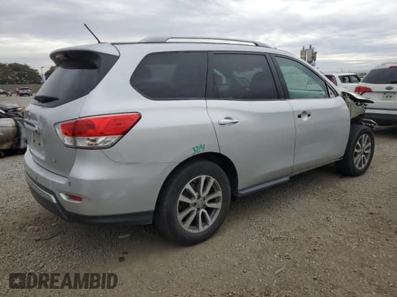 ✅ 2015 Nissan Pathfinder S • VIN: 5N1AR2MN7FC604966 • Лот: 92135205. Опубликован ранее на Copart с пробегом 112 314 миль. Бесплатный доступ к архиву аукционных продаж из США и подробный отчёт об истории автомобиля на DreamBid. Изображение 3.