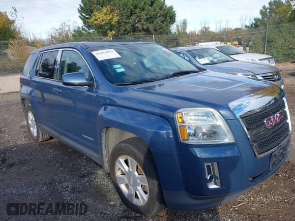 ✅ 2011 GMC Terrain SLE-1 • VIN: 2CTALMEC3B6400154 • Lot: 43454312. Listed on IAAI with 92,232 mi. Free auction sales archive from the USA and detailed vehicle history report at DreamBid. Image 1.