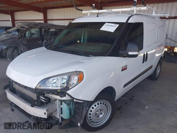 ✅ 2019 Ram ProMaster City Cargo Tradesman • VIN: ZFBHRFAB4K6N80514 • Lot: 42919015. Listed on IAAI with 39,432 mi. Free auction sales archive from the USA and detailed vehicle history report at DreamBid. Image 2.