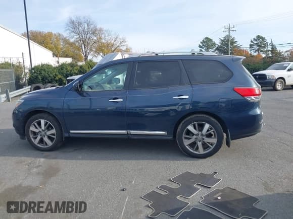 ✅ 2015 Nissan Pathfinder Platinum • VIN: 5N1AR2MM8FC659417 • Лот: 43728865. Опубликован ранее на IAAI с пробегом 190 132 миль. Бесплатный доступ к архиву аукционных продаж из США и подробный отчёт об истории автомобиля на DreamBid. Изображение 13.