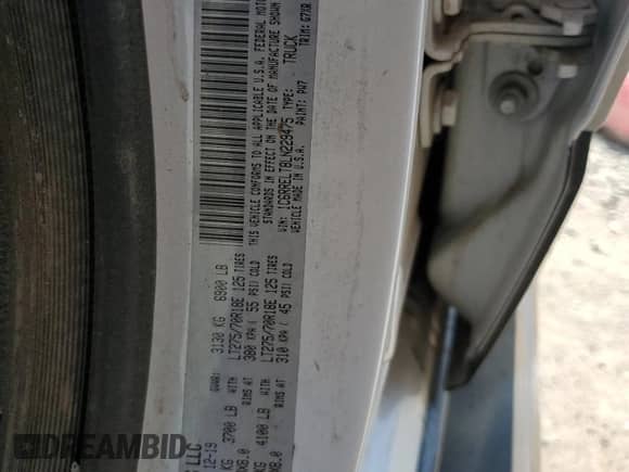 2020 Ram 1500 Rebel с VIN 1C6RRELT8LN229475, выставлен на аукционе Copart как лот 63426975 с пробегом 157 865 миль миль и Списание • Salvage title. История ставок и продаж доступна на DreamBid. Изображение 13.