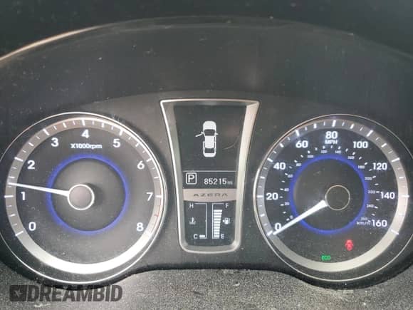 2014 Hyundai Azera with VIN KMHFG4JG9EA398198, listed as a Copart auction lot 47691745 with 85,215 mi miles and Clean title. Bid and sale history available at DreamBid. Image 9.