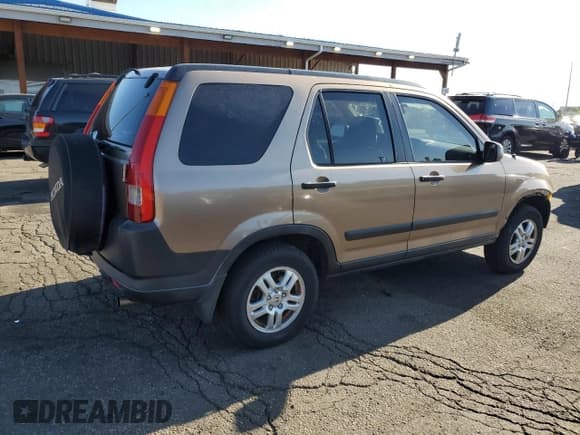 ✅ 2003 Honda CR-V EX • VIN: JHLRD78873C041813 • Lot: 60872565. Listed on Copart with 168,204 mi. Free auction sales archive from the USA and detailed vehicle history report at DreamBid. Image 3.