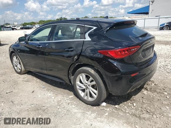 ✅ 2018 Infiniti QX30 Premium • VIN: SJKCH5CP3JA048841 • Lot: 80857375. Listed on Copart with 75,100 mi. Free auction sales archive from the USA and detailed vehicle history report at DreamBid. Image 2.