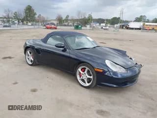 ✅ 2003 Porsche Boxster S • VIN: WP0CB29853U662035 • Lot: 41845536. Listed on IAAI with 42,026 mi. Free auction sales archive from the USA and detailed vehicle history report at DreamBid. Image 1.
