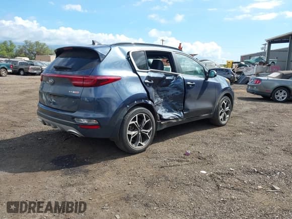 ✅ 2022 Kia Sportage SX Turbo • VIN: KNDPR3A62N7972836 • Lot: 41612031. Listed on IAAI with 40,335 mi. Free auction sales archive from the USA and detailed vehicle history report at DreamBid. Image 4.