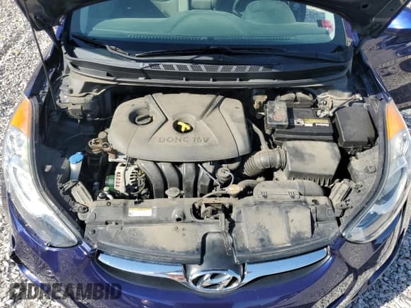 ✅ 2013 Hyundai Elantra GLS • VIN: 5NPDH4AE1DH164944 • Lot: 80895395. Listed on Copart with 117,397 mi. Free auction sales archive from the USA and detailed vehicle history report at DreamBid. Image 11.