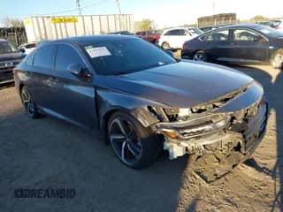 2018 Honda Accord Sport with VIN 1HGCV2F36JA035490, listed as a IAAI auction lot 43477537 with Not provided miles and . Bid and sale history available at DreamBid. Image 1.