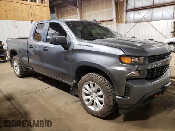 ✅ 2019 Chevrolet Silverado 1500 Custom • VIN: 1GCRYBEH4KZ308328 • Lot: 62193385. Wystawiony na Copart z przebiegiem 98 537 mil. Bezpłatny archiwum sprzedaży aukcyjnych z USA i szczegółowy raport historii pojazdu na DreamBid. Zdjęcie 4.