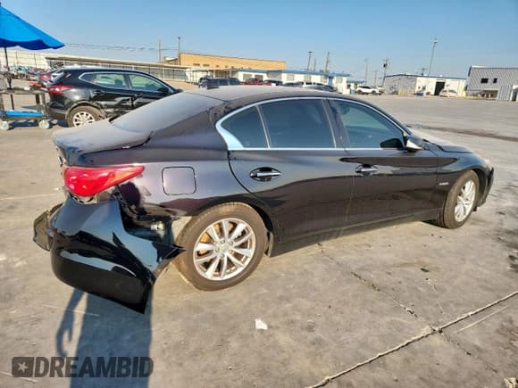 ✅ 2014 Infiniti Q50 Hybrid Premium • VIN: JN1AV7AP3EM691649 • Lot: 80816595. Wystawiony na Copart z przebiegiem 89 578 mil. Bezpłatny archiwum sprzedaży aukcyjnych z USA i szczegółowy raport historii pojazdu na DreamBid. Zdjęcie 3.