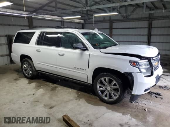 2017 Chevrolet Suburban Premier z VIN 1GNSKJKC8HR118053, wystawiony jako Copart lot #73375784 z przebiegiem 100 812 mil mil oraz Szkoda całkowita • Salvage title. Historia ofert i sprzedaży dostępna na DreamBid. Obrazek 4.