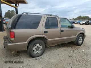 2002 Chevrolet Blazer LS z VIN 1GNDT13W42K216527, wystawiony jako Copart lot #78736754 z przebiegiem 212 774 mil mil oraz Szkoda całkowita • Salvage title. Historia ofert i sprzedaży dostępna na DreamBid. Obrazek 3.