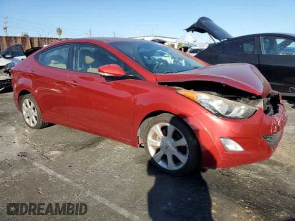 ✅ 2011 Hyundai Elantra GLS • VIN: KMHDH4AE0BU099745 • Lot: 90636505. Listed on Copart with 136,274 mi. Free auction sales archive from the USA and detailed vehicle history report at DreamBid. Image 4.