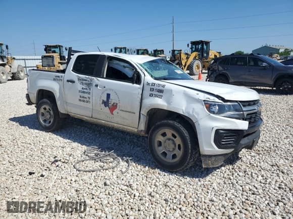 ✅ 2022 Chevrolet Colorado 2WD Work Truck • VIN: 1GCGSBEN5N1266026 • Lot: 52170325. Wystawiony na Copart z przebiegiem 91 425 mil. Bezpłatny archiwum sprzedaży aukcyjnych z USA i szczegółowy raport historii pojazdu na DreamBid. Zdjęcie 4.