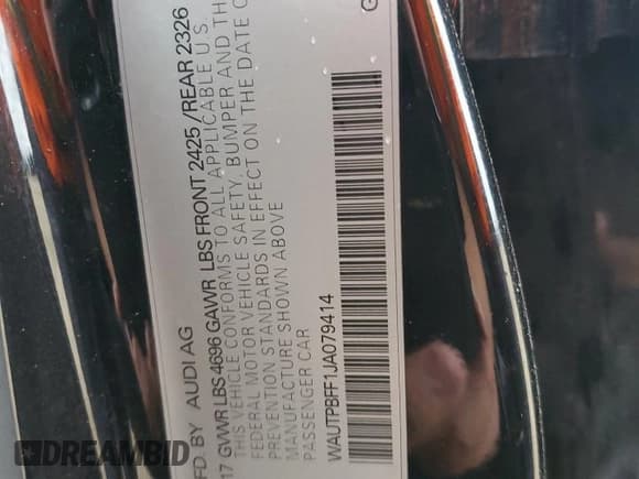 ✅ 2018 Audi A3 e-tron Sportback Premium Plus • VIN: WAUTPBFF1JA079414 • Лот: 81310934. Опубликован ранее на Copart с пробегом 121 587 миль. Бесплатный доступ к архиву аукционных продаж из США и подробный отчёт об истории автомобиля на DreamBid. Изображение 14.