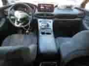 2022 Hyundai Santa Fe SEL with VIN 5NMS24AJ5NH408454, listed as a Copart auction lot 66262695 with 54,842 mi miles and Salvage title. Bid and sale history available at DreamBid. Image 8.