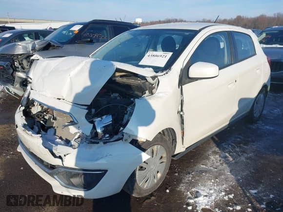 ✅ 2019 Mitsubishi Mirage ES • VIN: ML32A3HJ7KH011220 • Lot: 43806921. Listed on IAAI with 118,940 mi. Free auction sales archive from the USA and detailed vehicle history report at DreamBid. Image 17.