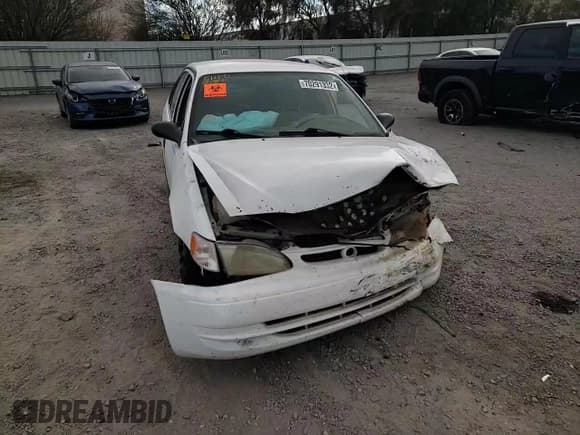 ✅ 1998 Toyota Corolla VE • VIN: 1NXBR12E9WZ030088 • Lot: 45382525. Listed on Copart with Not provided. Free auction sales archive from the USA and detailed vehicle history report at DreamBid. Image 12.