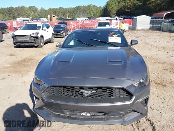 ✅ 2021 Ford Mustang EcoBoost • VIN: 1FA6P8TH8M5134940 • Lot: 43373024. Listed on IAAI with 55,343 mi. Free auction sales archive from the USA and detailed vehicle history report at DreamBid. Image 12.