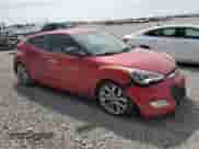 2014 Hyundai Veloster с VIN KMHTC6AD3EU214615, выставлен на аукционе Copart как лот 70256075 с пробегом 74 207 миль миль и Списание • Salvage title. История ставок и продаж доступна на DreamBid. Изображение 4.