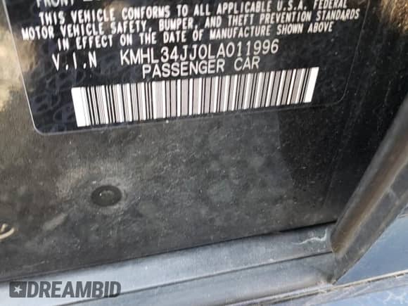 ✅ 2020 Hyundai Sonata Ultimate • VIN: KMHL34JJ0LA011996 • Лот: 56727873. Размещён на Copart с пробегом 19 475 миль миль. Получите бесплатный доступ к архиву аукционных продаж из США и посмотрите подробный отчёт об истории автомобиля на DreamBid. Изображение 15.