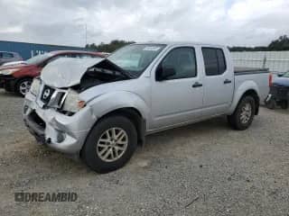 2017 Nissan Frontier SV with VIN 1N6AD0EV1HN751259, listed as a Copart auction lot 85944945 with 136,831 mi miles and Salvage title. Bid and sale history available at DreamBid. Image 1.