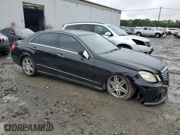 ✅ 2010 Mercedes-Benz E 550 Luxury • VIN: WDDHF9AB8AA100953 • Lot: 58465925. Listed on Copart with 115,425 mi. Free auction sales archive from the USA and detailed vehicle history report at DreamBid. Image 4.
