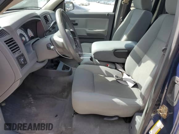 2005 Dodge Dakota ST with VIN 1D7HE22K35S181742, listed as a Copart auction lot 79929194 with 126,473 mi miles and Salvage title. Bid and sale history available at DreamBid. Image 7.