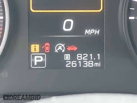 2024 Subaru Impreza with VIN JF1GUABC2R8354784, listed as a IAAI auction lot 43414933 with 26,138 mi miles and . Bid and sale history available at DreamBid. Image 16.