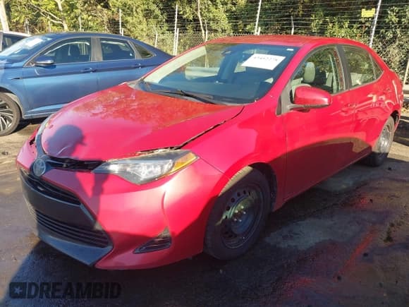 ✅ 2018 Toyota Corolla LE • VIN: 2T1BURHE9JC017176 • Lot: 43452278. Listed on IAAI with 305,883 mi. Free auction sales archive from the USA and detailed vehicle history report at DreamBid. Image 2.