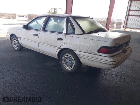 ✅ 1992 Ford Tempo GL • VIN: 2FAPP36X6NB148214 • Lot: 43136012. Listed on IAAI with 8,021 mi. Free auction sales archive from the USA and detailed vehicle history report at DreamBid. Image 3.