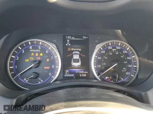 ✅ 2018 Infiniti Q60 Sport • VIN: JN1EV7EL5JM391193 • Лот: 56533725. Опубликован ранее на Copart с пробегом 77 368 миль. Бесплатный доступ к архиву аукционных продаж из США и подробный отчёт об истории автомобиля на DreamBid. Изображение 9.