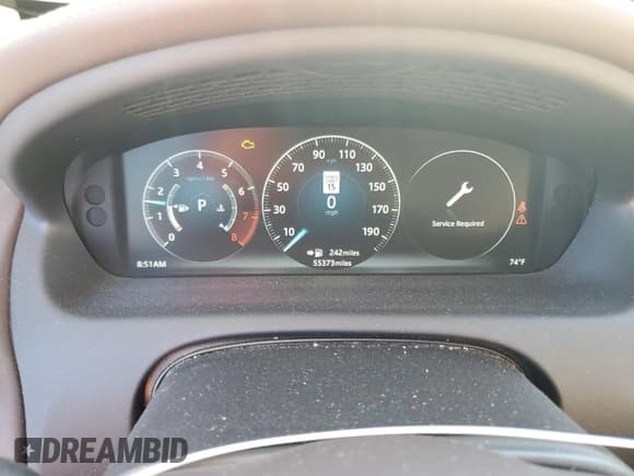 ✅ 2016 Jaguar XJ Portfolio • VIN: SAJWA2G76G8V94421 • Lot: 45875293. Wystawiony na Copart z przebiegiem 55 373 mil. Bezpłatny archiwum sprzedaży aukcyjnych z USA i szczegółowy raport historii pojazdu na DreamBid. Zdjęcie 9.