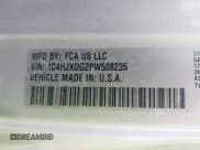 ✅ 2023 Jeep Wrangler Sport • VIN: 1C4HJXDG2PW508235 • Lot: 42127823. Listed on IAAI with 25,069 mi. Free auction sales archive from the USA and detailed vehicle history report at DreamBid. Image 9.