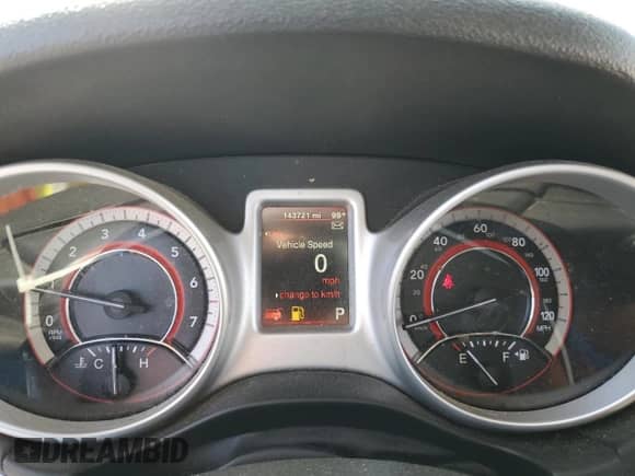 2017 Dodge Journey SE with VIN 3C4PDCAB1HT569099, listed as a Copart auction lot 85314065 with 143,721 mi miles and Salvage title. Bid and sale history available at DreamBid. Image 9.