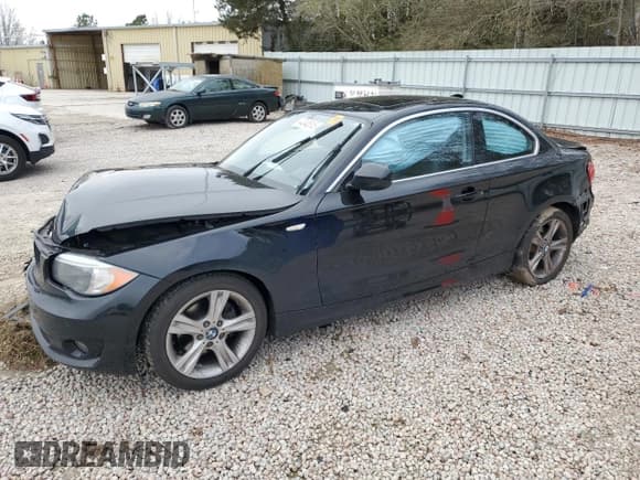 ✅ 2013 BMW 1 Series 128i • VIN: WBAUP9C50DVS95812 • Lot: 45545425. Listed on Copart with Not provided. Free auction sales archive from the USA and detailed vehicle history report at DreamBid. Image 1.
